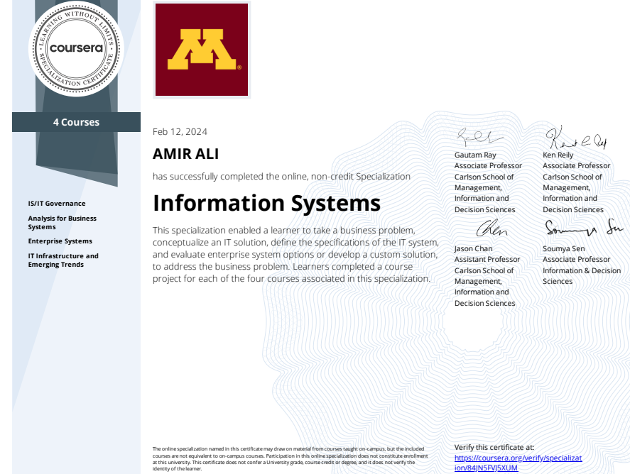 University of Minnesota _ IS/IT Goverance